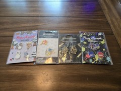 Nintendo & Pokemon Lot Of 4 New Pin Sets Animal Crossing Splatoon Pinny Arcade