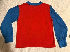 Vintage 1989 Nintendo Super Mario Bros Wormser Pajama Shirt USA Made Youth 10