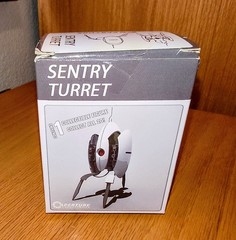 Vtg 2012 Portal 2 Series I Closed HOT ROD Turret – Blind Box – Wizkids NECA