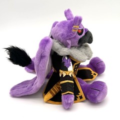 Makeship Lord Kass Plushie Neopets Plush Game Code Included Limited Edition NWT