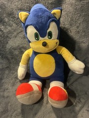 Sonic the Hedgehog 2016 Retired Rare Build a Bear BAB Sega Plush Collectible