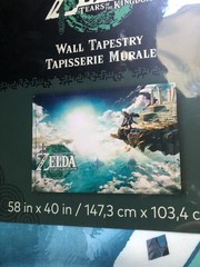 Official Nintendo Shop🔺Zelda Tears of the Kingdom Wall tapestry🔺58in x 40in