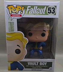 Funko Pop! Games Fallout Vault Boy Vinyl Figure #53 Boxed 2015