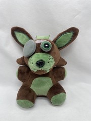 FNAF Five Nights at Freddy’s Phantom Foxy Plush 7″ Brown Green 2016 Funko