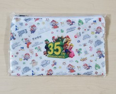 New & Sealed Super Mario Bros 35th Anniversary Zipper Pouch My Nintendo Reward