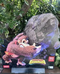 Donkey Kong Bananza GameStop Standee 2 Sided Design – 4ft 2 in tall READ DESC