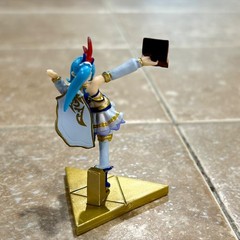 Zelda Musou Hyrule Warriors Stand Figure Set of 4 Japan Import Link Zelda Lana