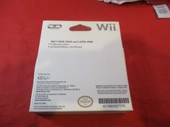 Nintendo Wii Target Store Launch Promo Bundle w/Tin Shirt Dogtag Pin Certificate