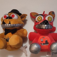 Five Nights at Freddy’s Nightmare Freddy and Nightmare foxy