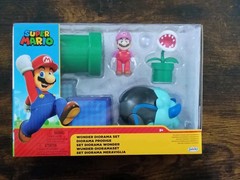 2.5″ BUBBLE SUPER MARIO WONDER Diorama Nintendo Jakks Bull Rush Piranha Plant