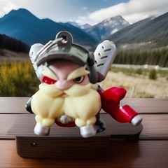 Blizzard Overwatch Backpack Hanger Series 1 Blind Bag Torbjorn Keychain Toy Box
