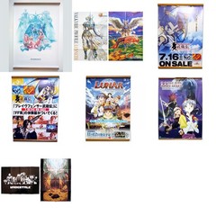 Poster Lot Final Fantasy Lunar Valkyrie Profile Undertale Nintendo Playstation