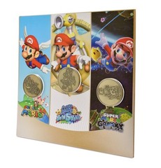🍄 SUPER MARIO 3D ALLSTARS / ALL STARS COLLECTIBLE COIN SET / NINTENDO / NEW ⭐️