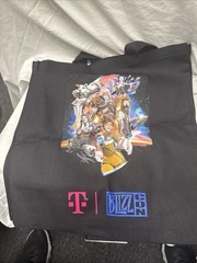 2019 Blizzcon Tote Warcraft Overwatch Official TMobile Canvas Bag Blizzard Merch