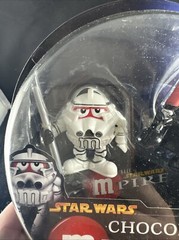 Star Wars Chocolate Mpire Carded Darth Vader, Clone Trooper Action Figures 2005