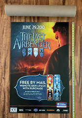 The Last Airbender NINTENDO Video Game Display Poster Sign 24″x37″ Banner Promo