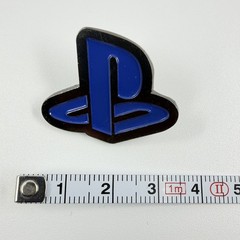 Vintage PlayStation Blue PS Logo Sony Gaming Enamel Lapel Pin