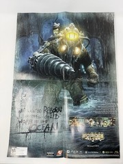 2010 BioShock 2 Subject Delta/Little Sister Advert 2 Sided Poster 14.5 “x 20.5”