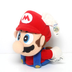 Vintage Nintendo 64 Mario Wing Cap Beanbag Plush + Hang & Tush Tags (BD&A, 1997)