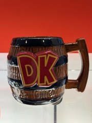 Nintendo Store NY Donkey Kong DK Shaped Coffee Mug NWT Diddy Dixie Cup