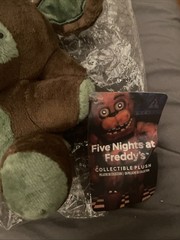 2016 Funko FNAF Five Nights at Freddys 6″ Phantom Foxy Plush Tags Attached