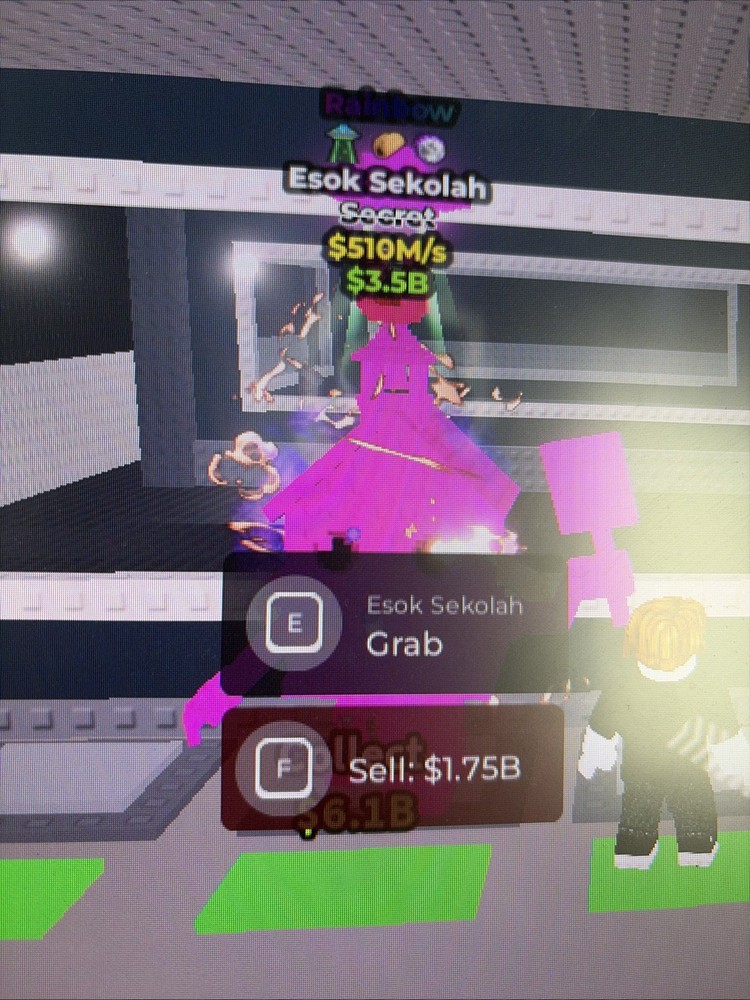 510 Million Esok Sekulah Steal A Brainrot Super Rare RAINBOW UFO TACO METEOR