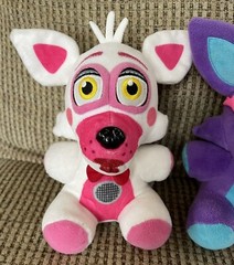 Funko Five Nights At Freddy’s FNAF 2017 Purple Foxy and Sister Location Plush 8″