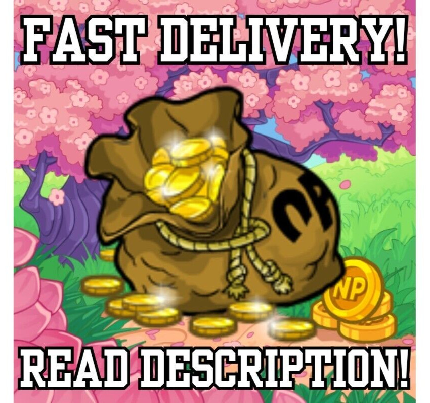 Neopets – 1,000,000 Million Neopoints – Virtual items – Safest + Fastest