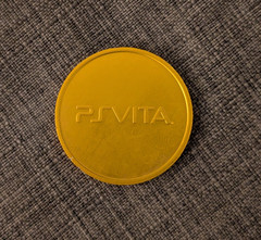 Playstation PS VITA YELLOW Promo Coin LITTLE DEVIANTS – Release Promo