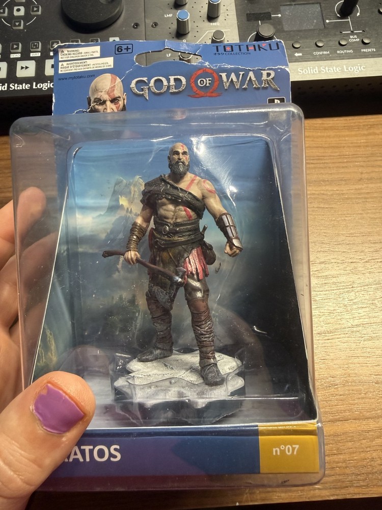 Totaku Collection #07 God of War KRATOS Brand New NIB 2018