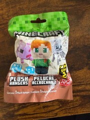 NEW Minecraft Plush Backpack Hangers Keychain, Series 2 NEW SEALED