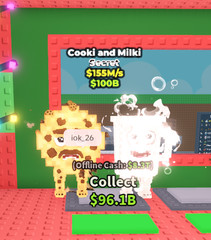 Cooki and Milki 155M/s Income | Roblox / Steal a Brainrot -Digital Item