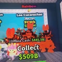 Steal A Brainrot Rainbow Los Cucarachas 1 Mutations 15m🤑💵