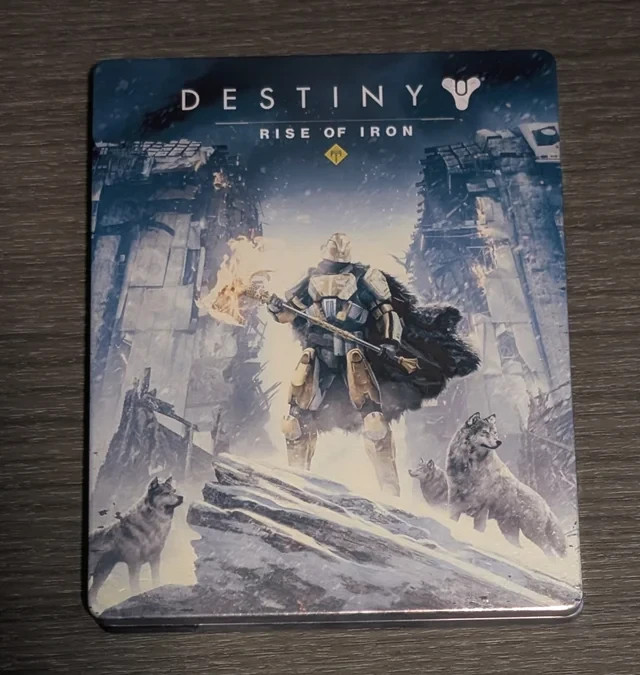 Destiny: Rise of Iron SteelBook | NO CODE | NO GAME | Australia Exclusive