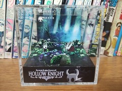 Hollow Knight vs Hornet 1 Handmade Diorama – Hollow Knight Cube – Fanart