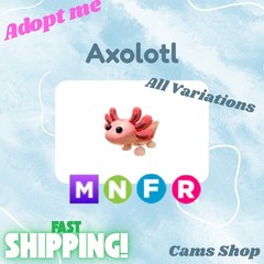 Axolotl | All Variations No Pot, FR, NFR, Mega, MFR – Adopt From Me Pets
