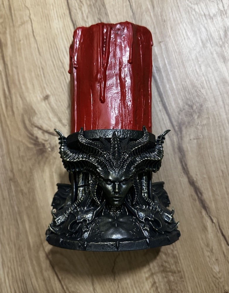 Diablo IV Collector’s Edition Candle of Creation Electric Candle Lilith Inarius