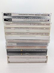 Empty Video Game JRPG Soundtrack CD Case Lot of 9 Japanese Final Fantasy Zelda..