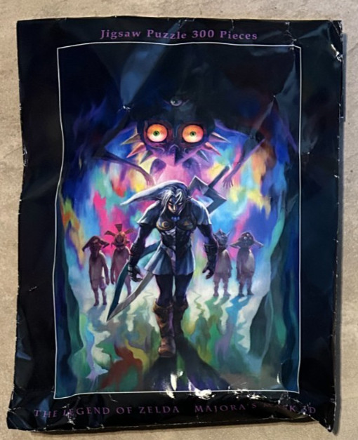 Club Nintendo Legend of Zelda Majoras Mask 3D 300-Piece Jigsaw Puzzle NEW Sealed