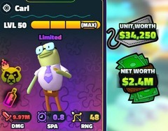 Spongebob Tower Defense 🌻 Carl