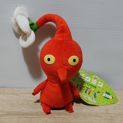 Red Pikmin Flower Beanbag Plush Toy Nintendo Banpresto 2002 Japan Game TAG 6″