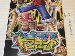 ONE PIECE – DRAGON DREAM Promo Banner Poster Display GBA GameBoy Advance JP RARE