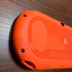 Sony PS Vita PCH-2000 Neon Orange Console Only Used Tested Japan Import Slim