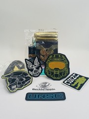 Lanyards/ patches / from Halo Infinite Collectors Edition Xbox