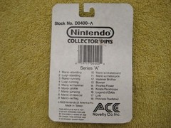 New 1989 Nintendo Collector Pin Luigi Standing #2 Series A