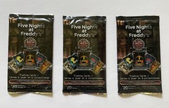 Lot of (3) 2016 Scott Cawthon Five Nights at Freddy’s FNAF Trading Card Packs