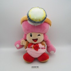 Super Mario Bros Captain Toadette D2001B Sanei Plush 7″ Stuffed Toy Doll Japan