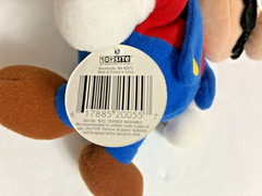 Vintage Rare Mario – Toysite 1999 Nintendo 64 N64 – 8″ Non-Posable Plush Figure
