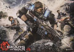 2016 FINAL FANTASY XV + GEARS OF WAR 4 Double-Sided Poster 21.25″ x 15″ Spain