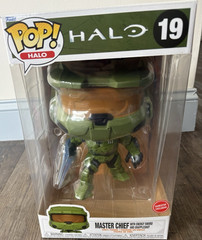 Jumbo Funko Pop! Master Chief w/ Energy Sword & Grappleshot #19 Exclusive